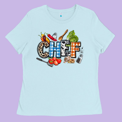 Chef Ladies Tee Designed By Adodesignshop