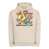 Pigment French Oak just because my path is different Urban Hoodie - Artiststas