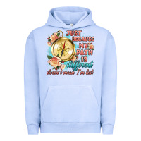 Pigment Grape Ice just because my path is different Urban Hoodie - Artiststas