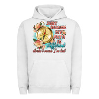Pigment Lunar Rock just because my path is different Urban Hoodie - Artiststas