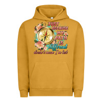 Pigment Peanut Butter just because my path is different Urban Hoodie - Artiststas