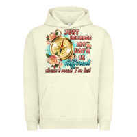 Pigment Pistachio just because my path is different Urban Hoodie - Artiststas