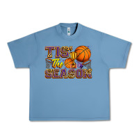 Pebble Blue tis' the season basketball Urban Heavy Tee - Zillion Design Studio