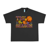 Pigment Black tis' the season basketball Urban Heavy Tee - Zillion Design Studio