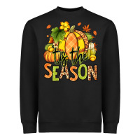 Black Tis' the season Fall Softball Heavyweight Sweatshirt - RanaPortraitStore