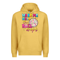 Antique Gold wake me when the ball drops Premium Hoodie - MaliasSmallBusiness