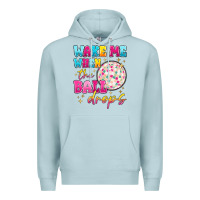 Blue Mist wake me when the ball drops Premium Hoodie - MaliasSmallBusiness