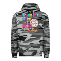 Slate Camo wake me when the ball drops Premium Hoodie - MaliasSmallBusiness