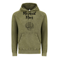 Vintage Olive Mermaid mom Vintage Hoodie - Unal Design