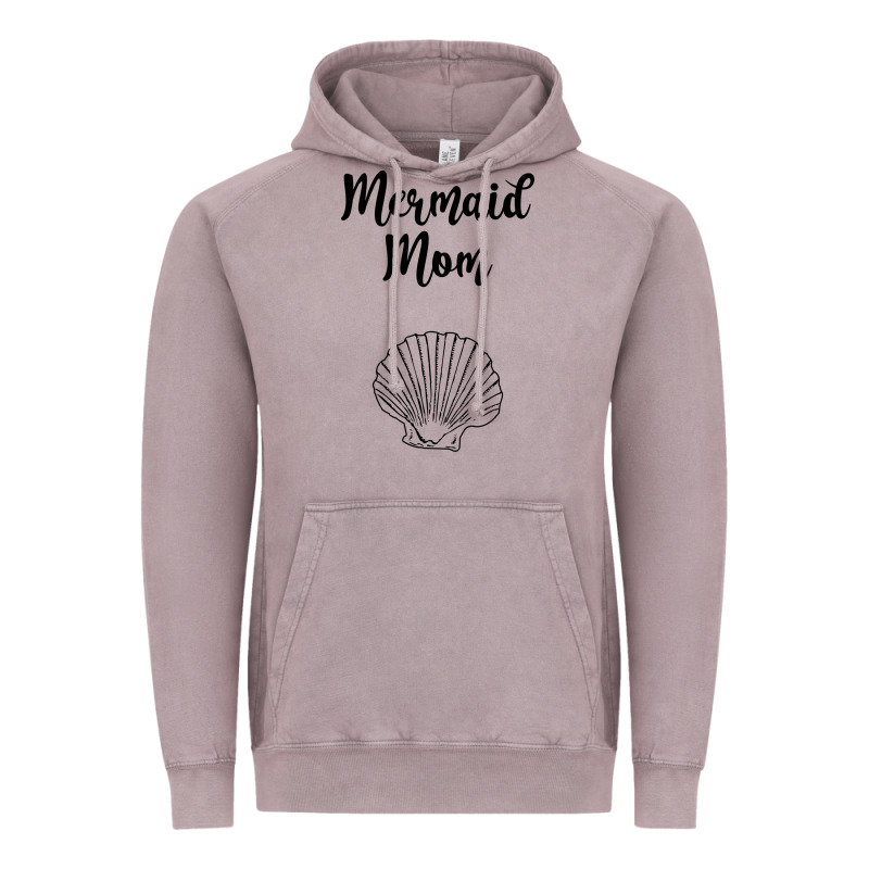 Mermaid Mom Vintage Hoodie by Unal Design | Teevron