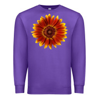 Purple little becka sunflower Premium Sweatshirt - LillyAllenDesigns