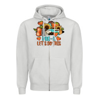 Dove Grey pre k let's do this Zipper Hoodie - JahusDesignShop
