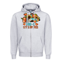 Heather Grey pre k let's do this Zipper Hoodie - JahusDesignShop