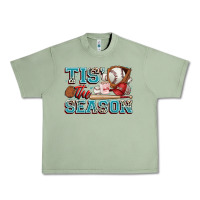 Oil Green tis' the season baseball Urban Heavy Tee - Zillion Design Studio
