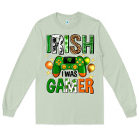 Matcha irish i was gamer st. patricks day Long Sleeve Tee - Neo Western