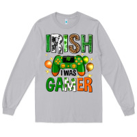 Moon Dust irish i was gamer st. patricks day Long Sleeve Tee - Neo Western