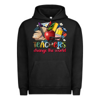 Pigment Black teachers change the world Urban Hoodie - Artiststas