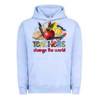 Pigment Grape Ice teachers change the world Urban Hoodie - Artiststas