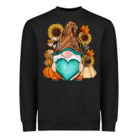Black Western Fall gnome Heavyweight Sweatshirt - RanaPortraitStore