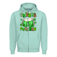 Seafoam cheers fuckers Zipper Hoodie - Artiststas