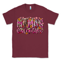 Burgundy mama is valentine Classic Tee - RacoonDesign