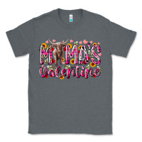 Charcoal Heather mama is valentine Classic Tee - RacoonDesign