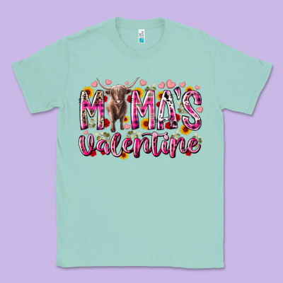 Mama Is Valentine Classic Tee Designed By Racoondesign