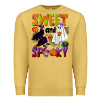 Antique Gold Sweet and spooky Premium Sweatshirt - NancyCooperArtShop