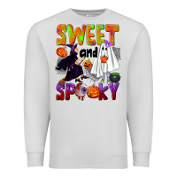 Dove Grey Sweet and spooky Premium Sweatshirt - NancyCooperArtShop