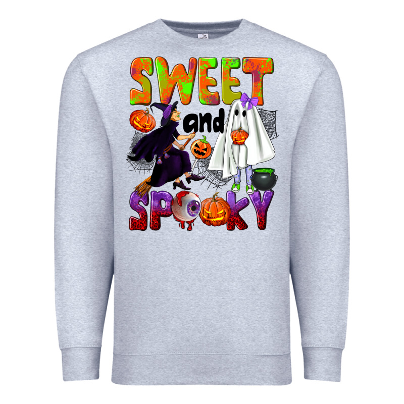 Sweet And Spooky Premium Sweatshirt by NancyCooperArtShop | Teevron