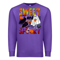 Purple Sweet and spooky Premium Sweatshirt - NancyCooperArtShop