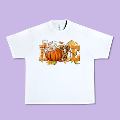 Love Nurse Fall Urban Heavy Tee Designed By Texasbilliewilder