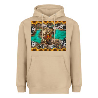 Mushroom western boots and sunflowers tumbler Heavyweight Hoodie - Jasminsmagicworld