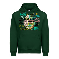 Forest Green mens mental health matters Urban Hoodie - Artiststas