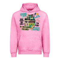 Fuchsia Pink mens mental health matters Urban Hoodie - Artiststas