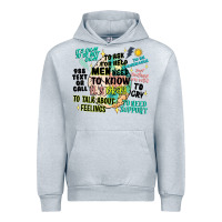 Heather Grey mens mental health matters Urban Hoodie - Artiststas