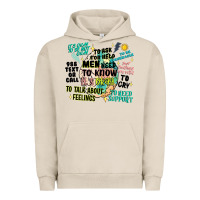 Pigment French Oak mens mental health matters Urban Hoodie - Artiststas