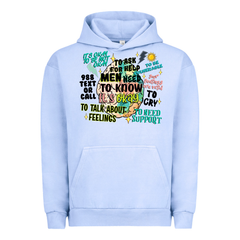 Mens Mental Health Matters Urban Hoodie by Artiststas | Teevron
