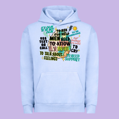 Mens Mental Health Matters Urban Hoodie Designed By Artiststas