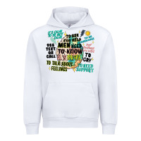 White mens mental health matters Urban Hoodie - Artiststas