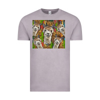 Vintage Zinc alpaca Vintage Tee - BarkalooDesign