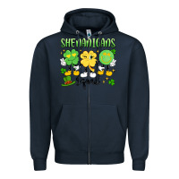 Navy shenanigans squad Zipper Hoodie - Artiststas