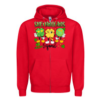 Red shenanigans squad Zipper Hoodie - Artiststas