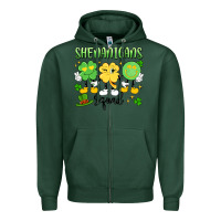 Sports Green shenanigans squad Zipper Hoodie - Artiststas