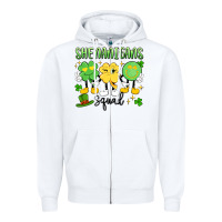 White shenanigans squad Zipper Hoodie - Artiststas