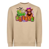 Mushroom Boo Heifer baby Cow Heavyweight Sweatshirt - RanaPortraitStore