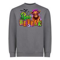 Storm Boo Heifer baby Cow Heavyweight Sweatshirt - RanaPortraitStore