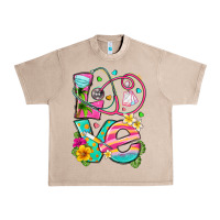 French Oak love summer nurse Urban Heavy Tee - texasbilliewilder