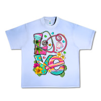 Grape Ice love summer nurse Urban Heavy Tee - texasbilliewilder