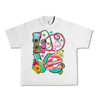 Lunar Rock love summer nurse Urban Heavy Tee - texasbilliewilder